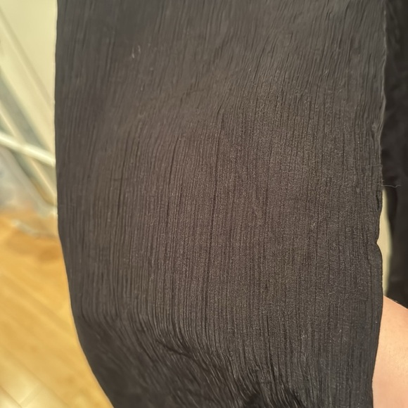 NWT Neena Swim Crinkled Pleat Wide Leg Pants M/L - Picture 5 of 9